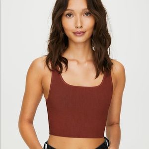 Aritzia Sculpt Knit Top